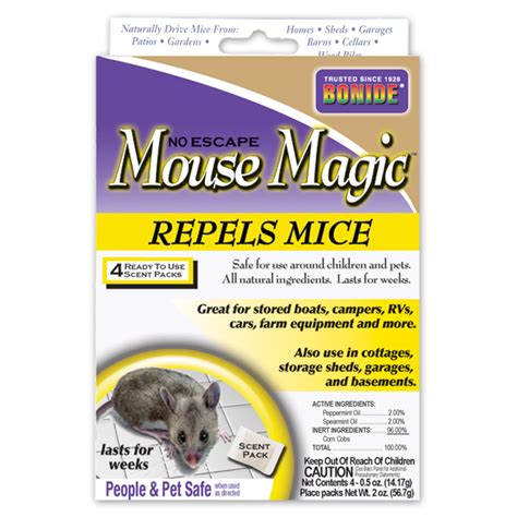 Combatting Mouse Infestations with Bonide Mouse Magic